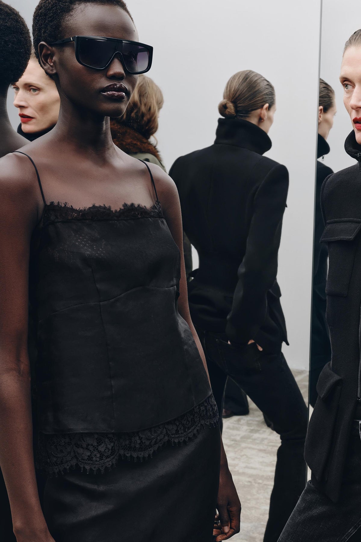 VESTE ÉPAULETTES AVEC LAINE ZW COLLECTION