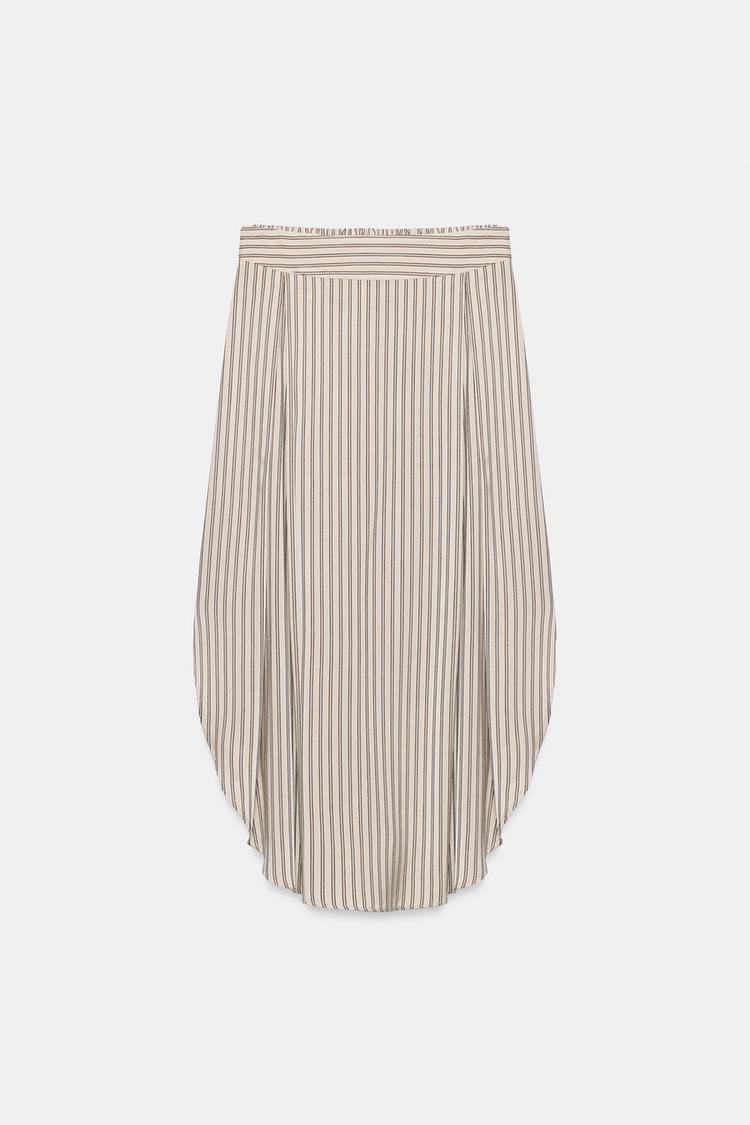 FLOWING ASYMMETRIC SKIRT