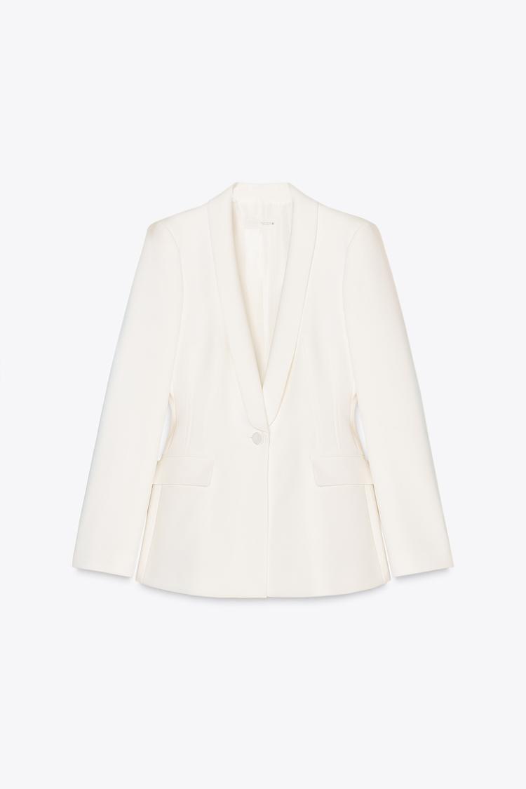 BLAZER AJUSTÉ AVEC ÉPAULETTES