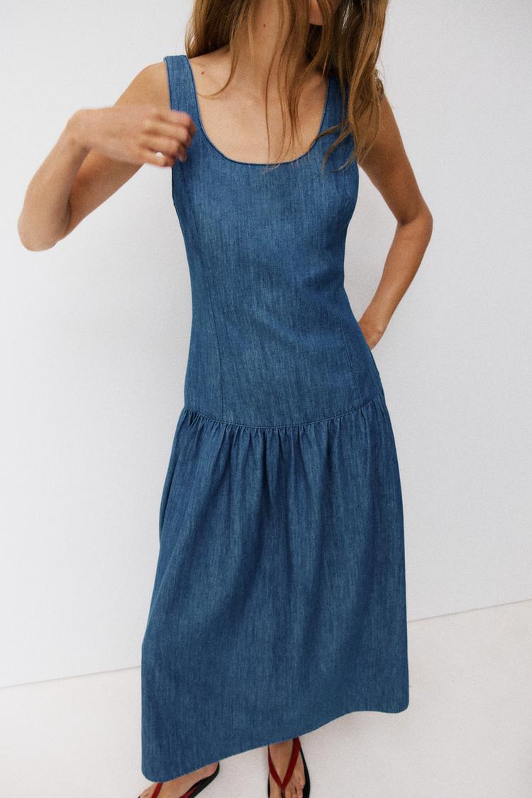 ROBE MI-LONGUE JUPE CAPE