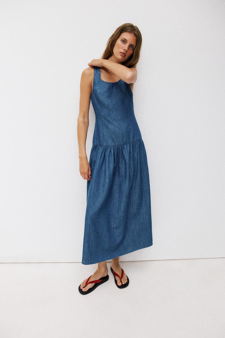 ROBE MI-LONGUE JUPE CAPE