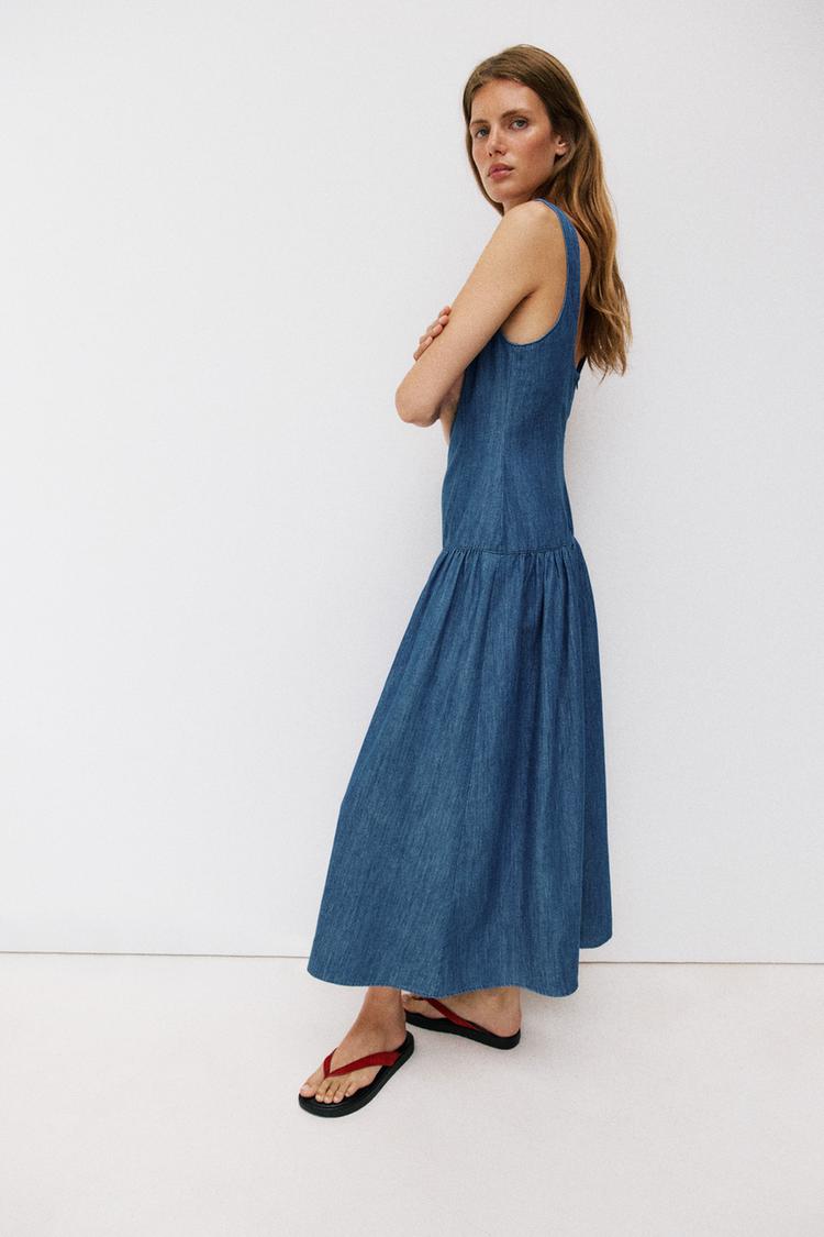 ROBE MI-LONGUE JUPE CAPE