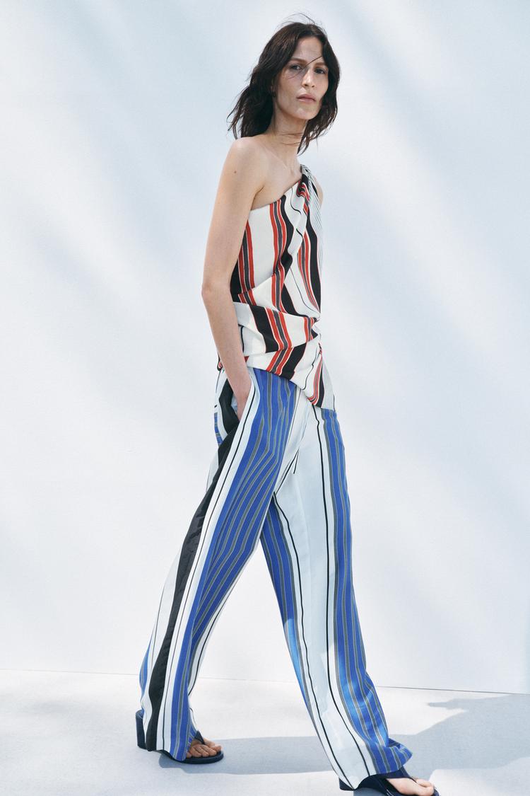 PANTALON À RAYURES ZW COLLECTION