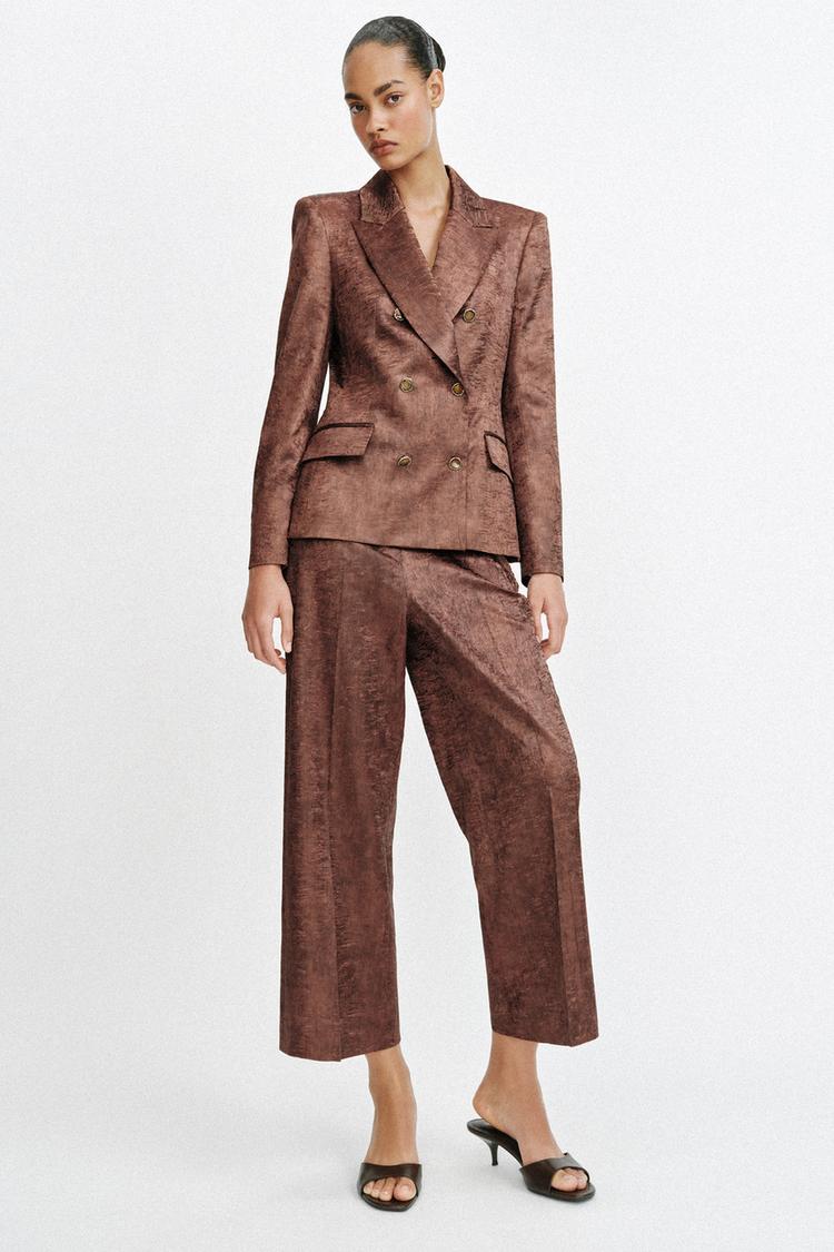 JUPE-CULOTTE EFFET FROISSÉ