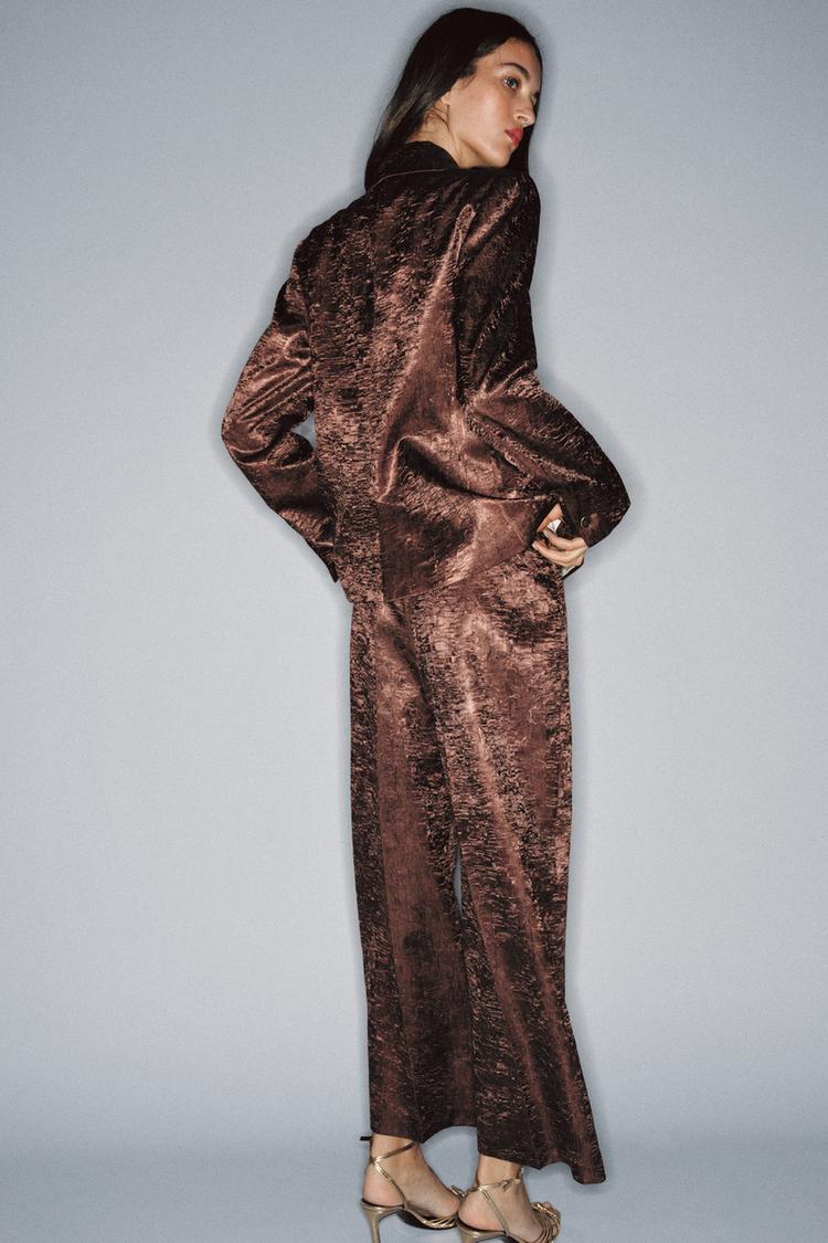 JUPE-CULOTTE EFFET FROISSÉ