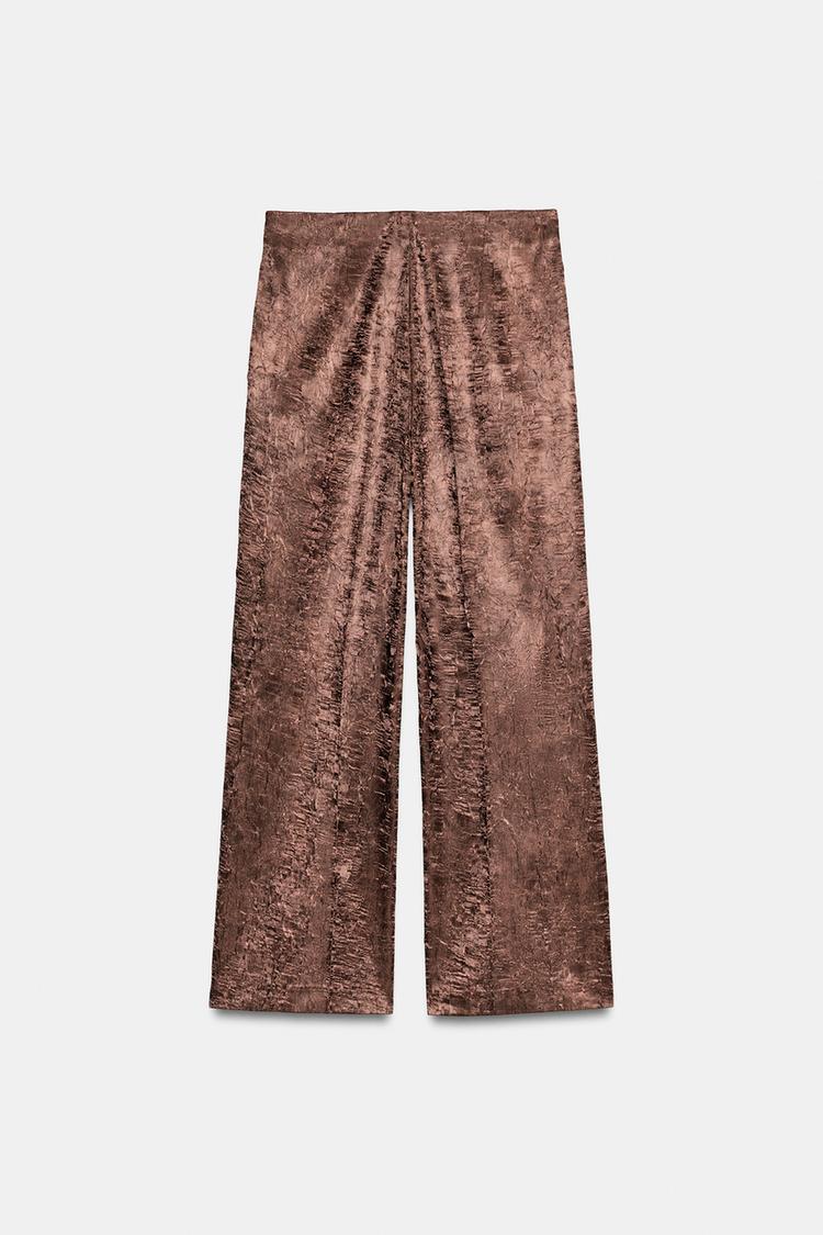 JUPE-CULOTTE EFFET FROISSÉ