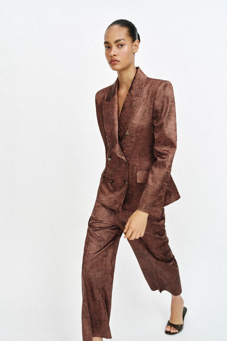 JUPE-CULOTTE EFFET FROISSÉ