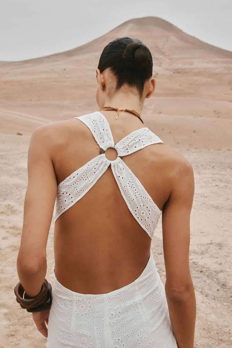 ROBE MIDI BRODÉE