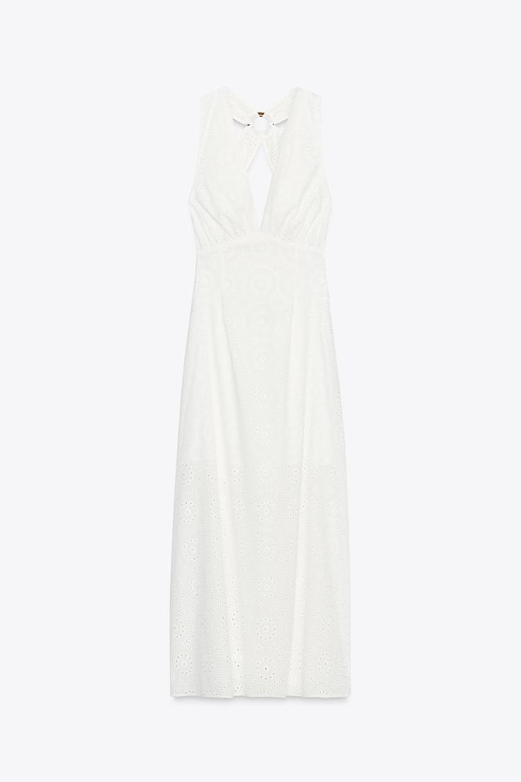 ROBE MIDI BRODÉE