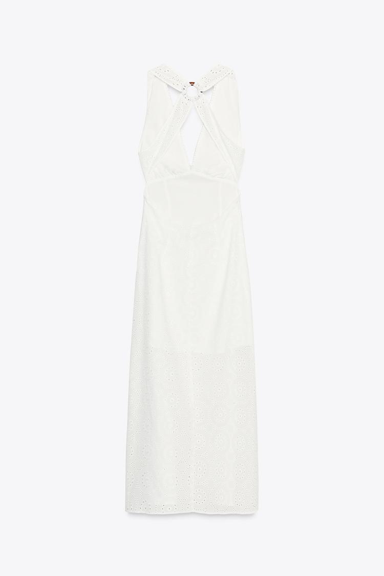 ROBE MIDI BRODÉE