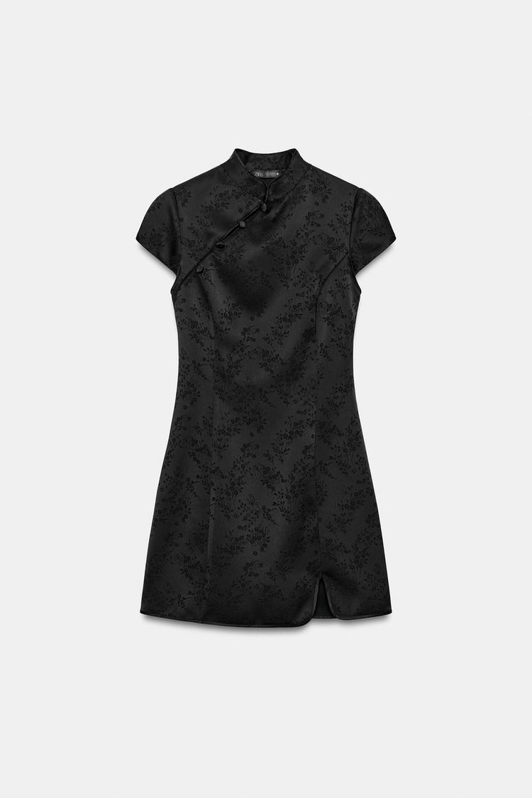 ROBE COURTE JACQUARD
