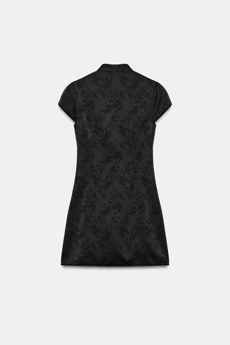 ROBE COURTE JACQUARD