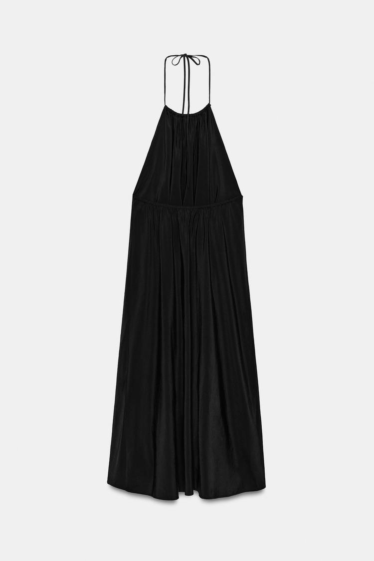 ROBE FLUIDE À ENCOLURE AMÉRICAINE