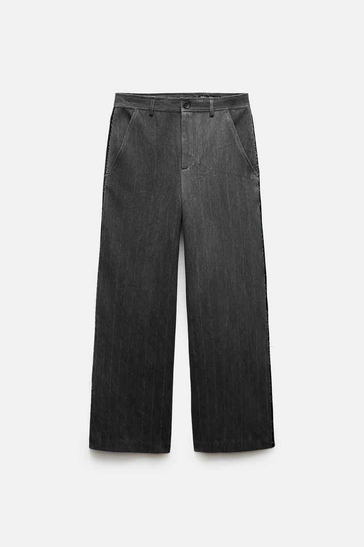 PANTALON RAYÉ AVEC BANDE LATÉRALE ÉDITION LIMITÉE