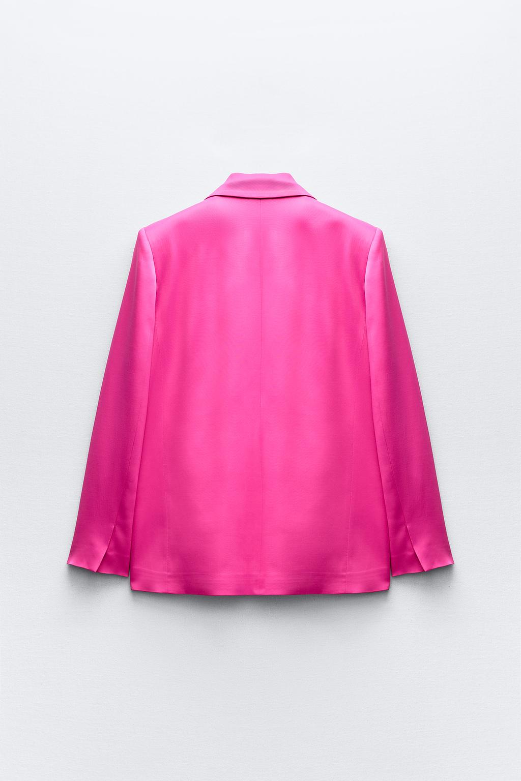 ENSEMBLE BLAZER | PANTALON SATINÉ COUPE DROITE