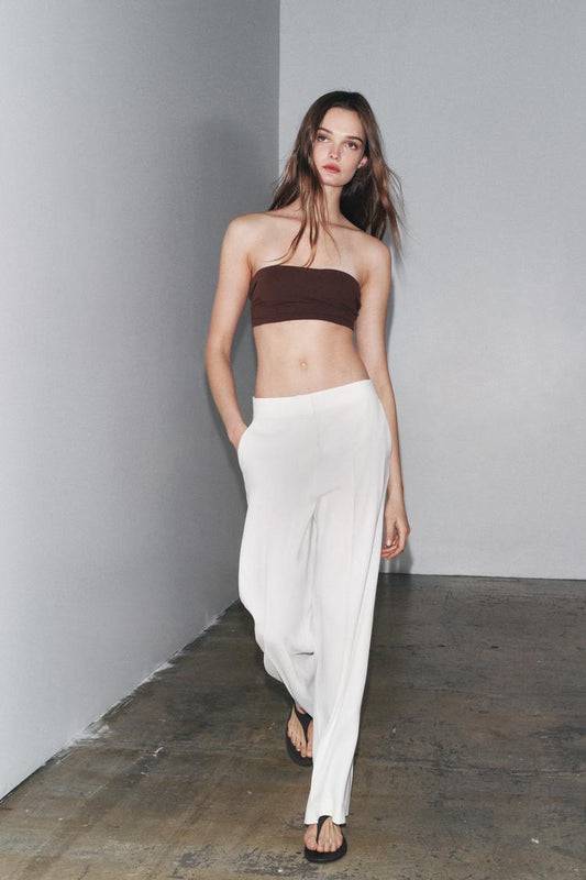 ZW COLLECTION WIDE-LEG TROUSERS