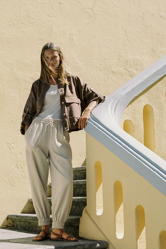 PANTALON POIGNETS BAS