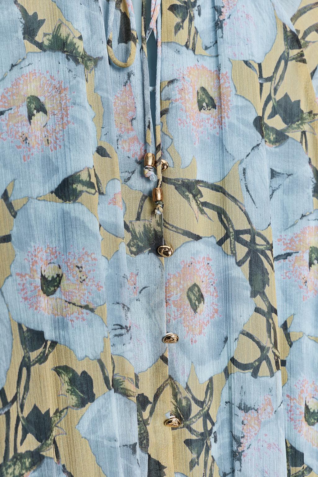 ROBE LONGUE À IMPRIMÉ FLORAL
