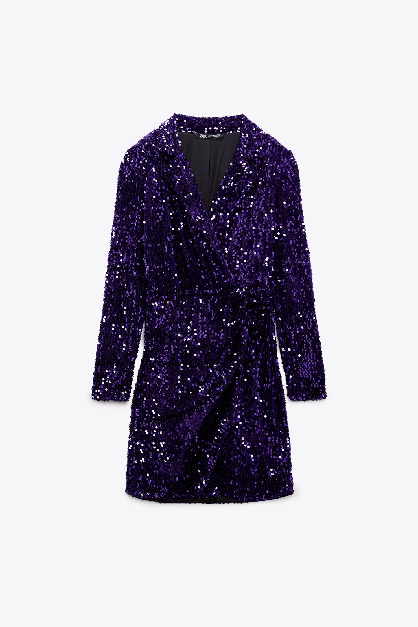 ROBE BLAZER COURTE À SEQUINS