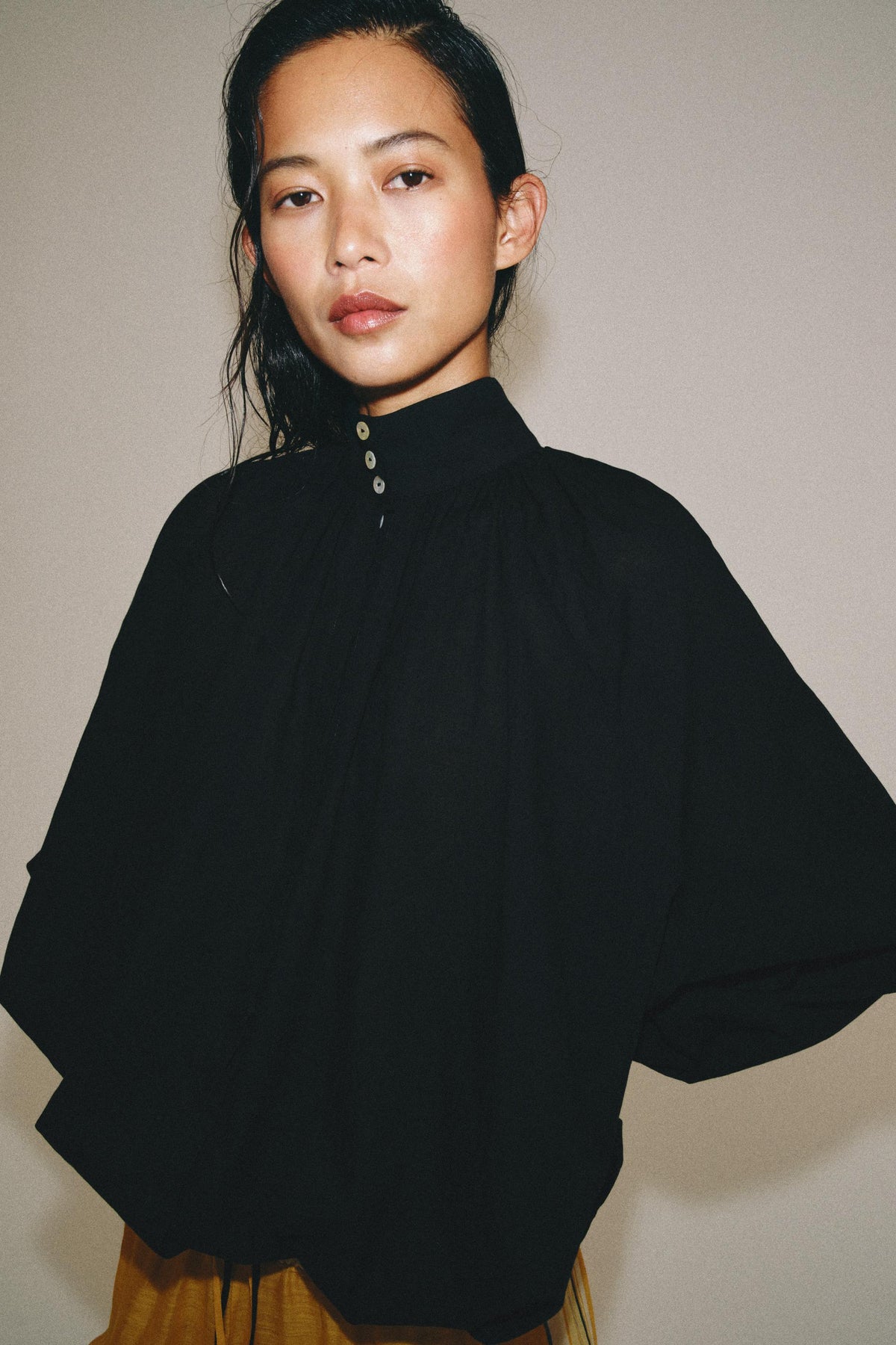 CHEMISE COL MONTANT ZW COLLECTION