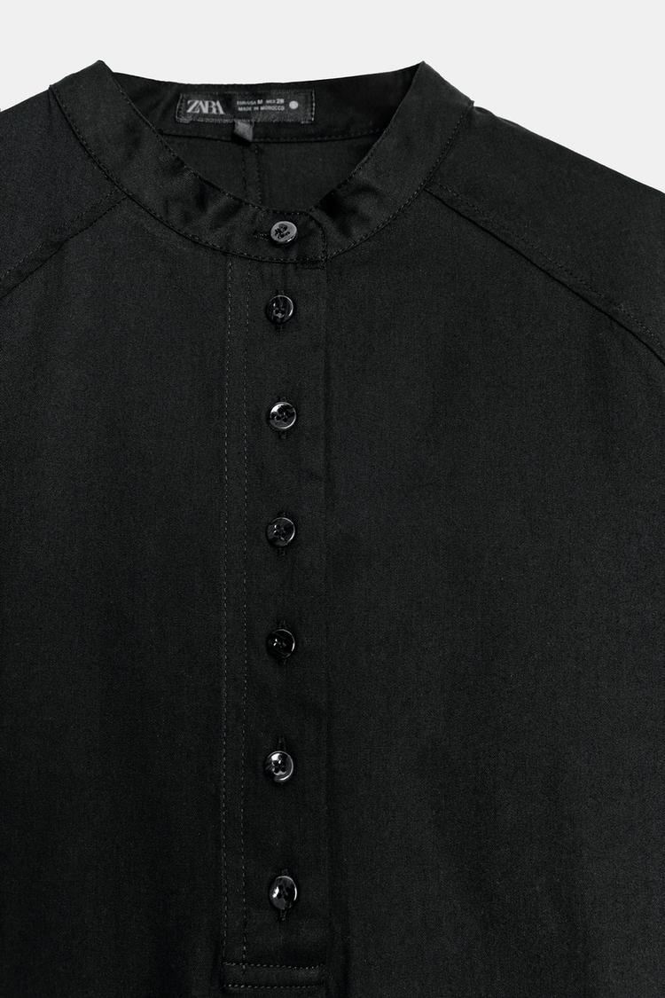 CHEMISE À MANCHES BOUFFANTES ZW COLLECTION