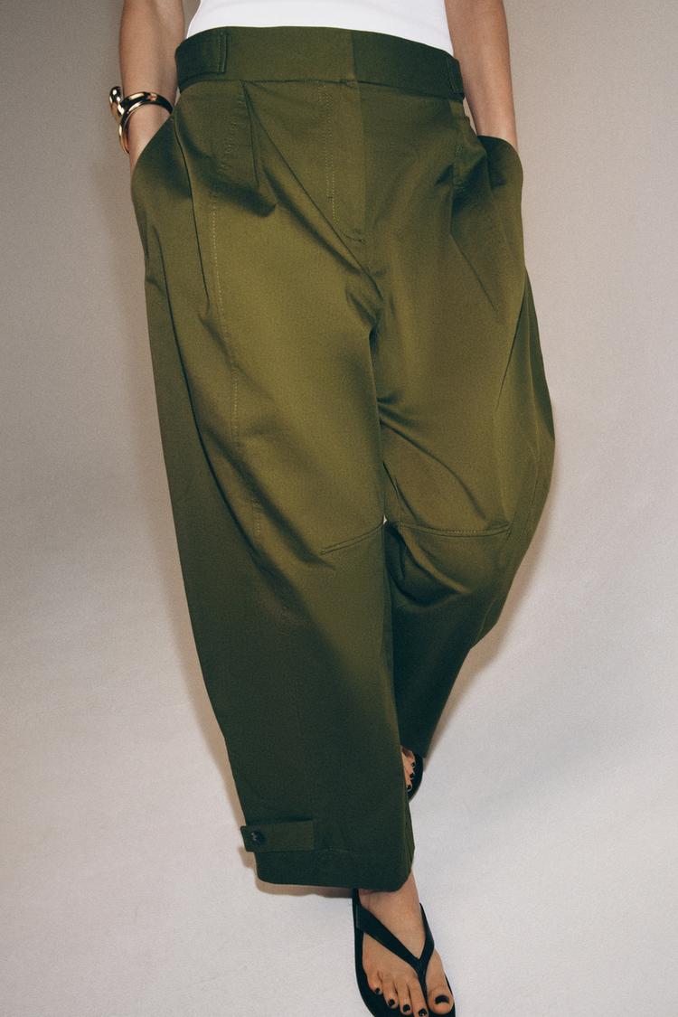 PANTALON CHINO À PASSANTS ZW COLLECTION
