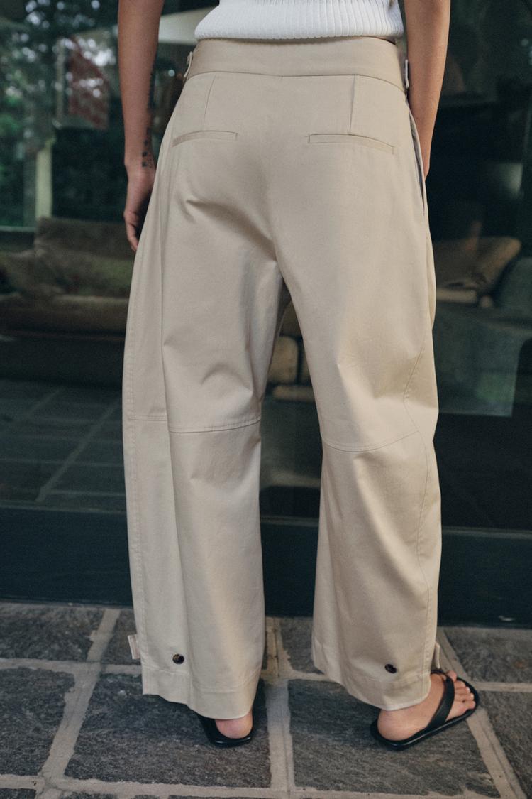 PANTALON CHINO À PASSANTS ZW COLLECTION