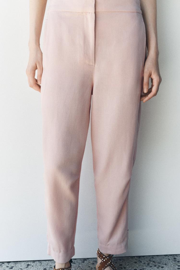 PANTALON STYLE PYJAMA AVEC LIN COLLECTION ZW