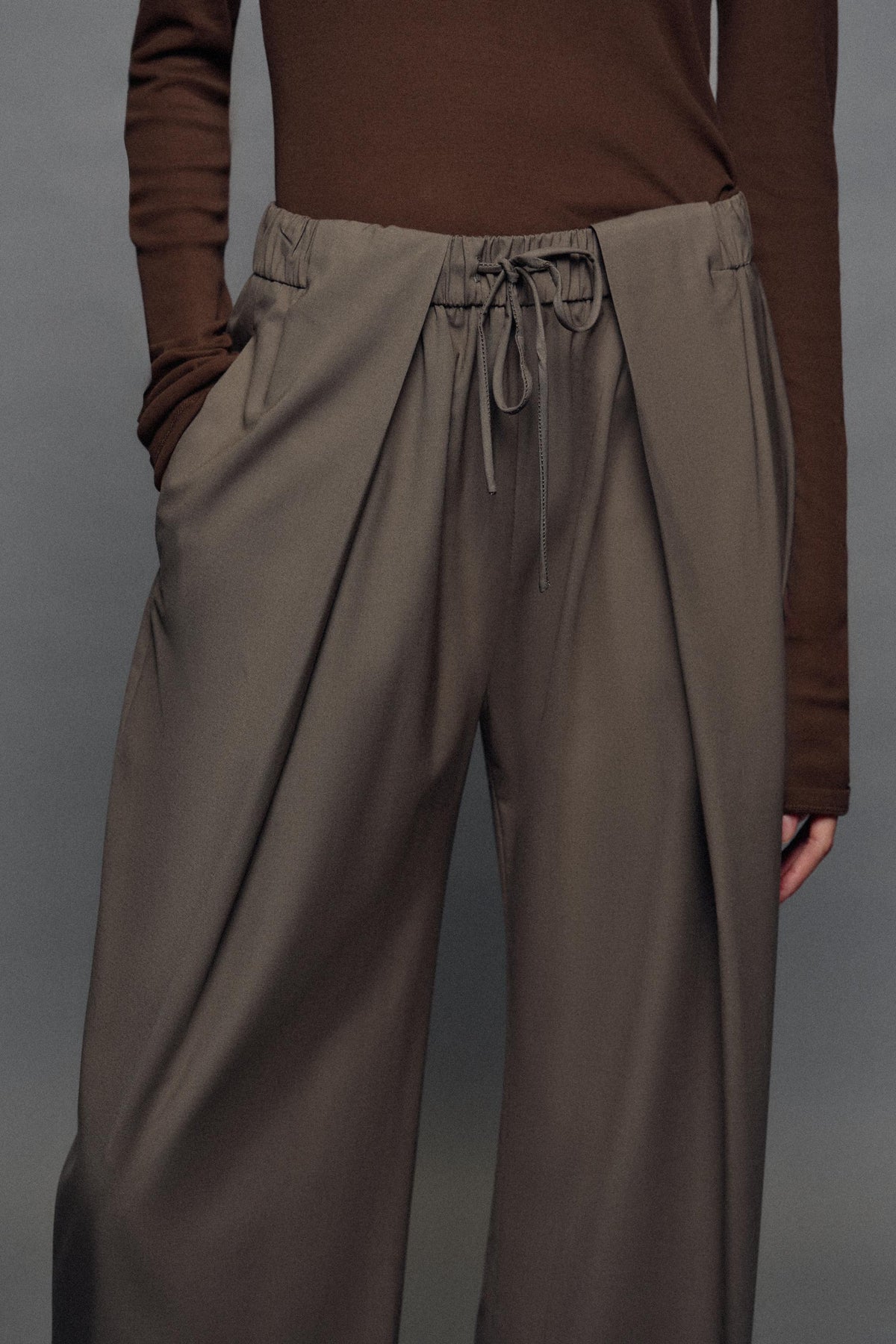 PANTALON À PLIS ZW COLLECTION