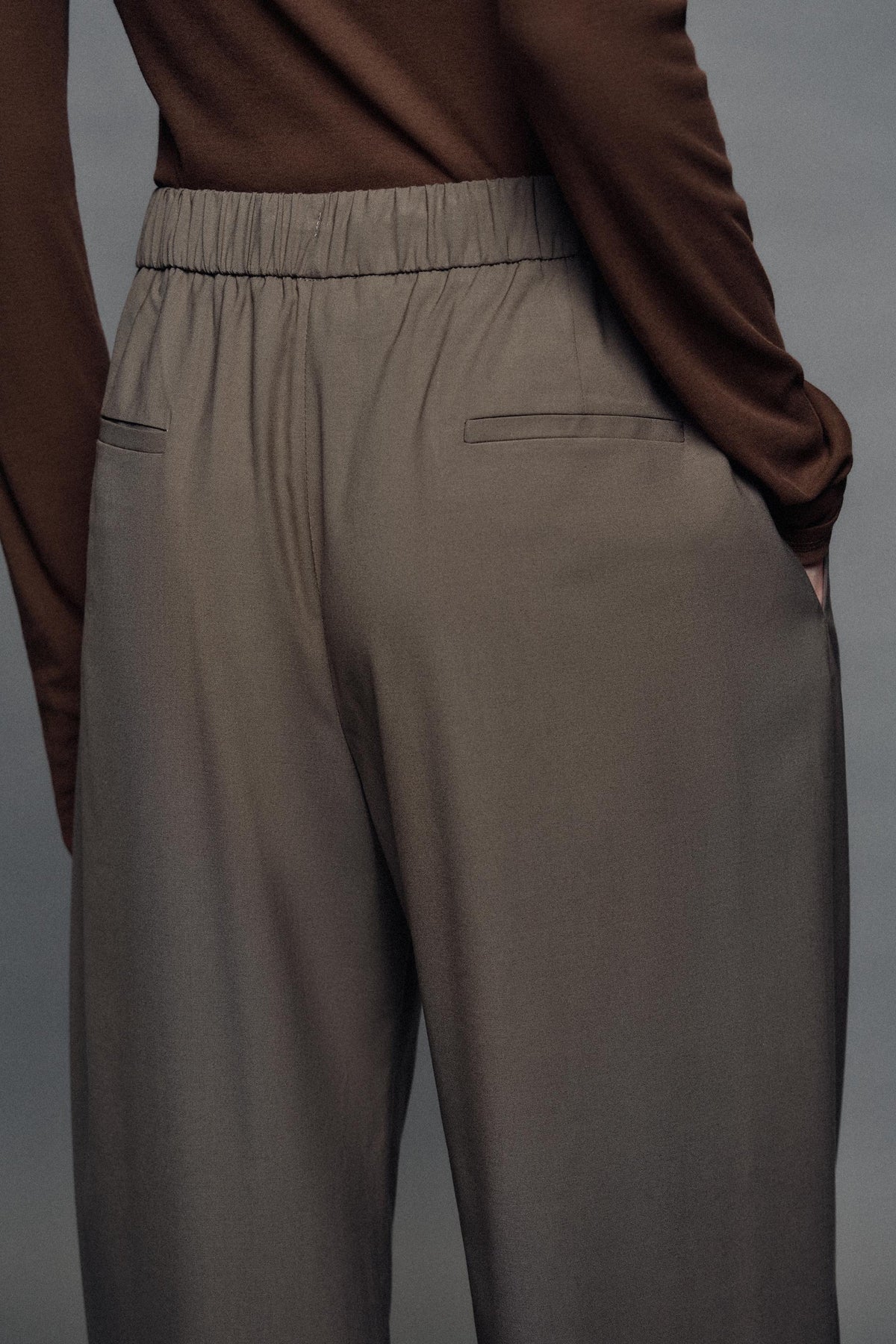 PANTALON À PLIS ZW COLLECTION