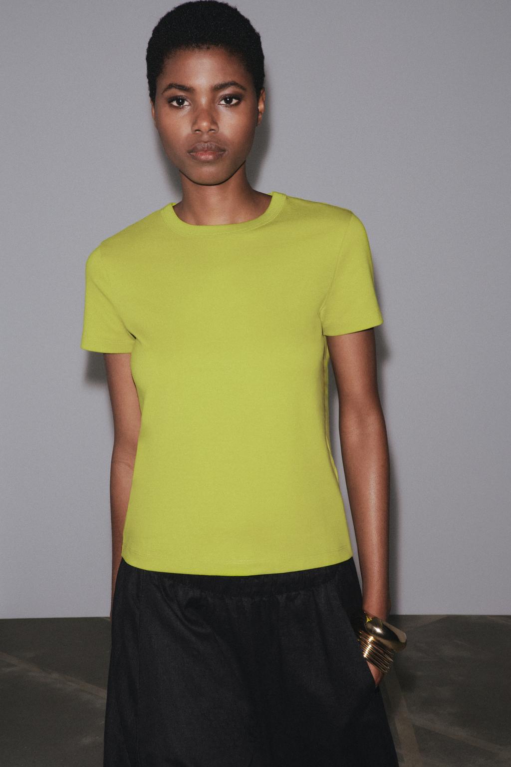 T-SHIRT INTERLOCK À MANCHES COURTES