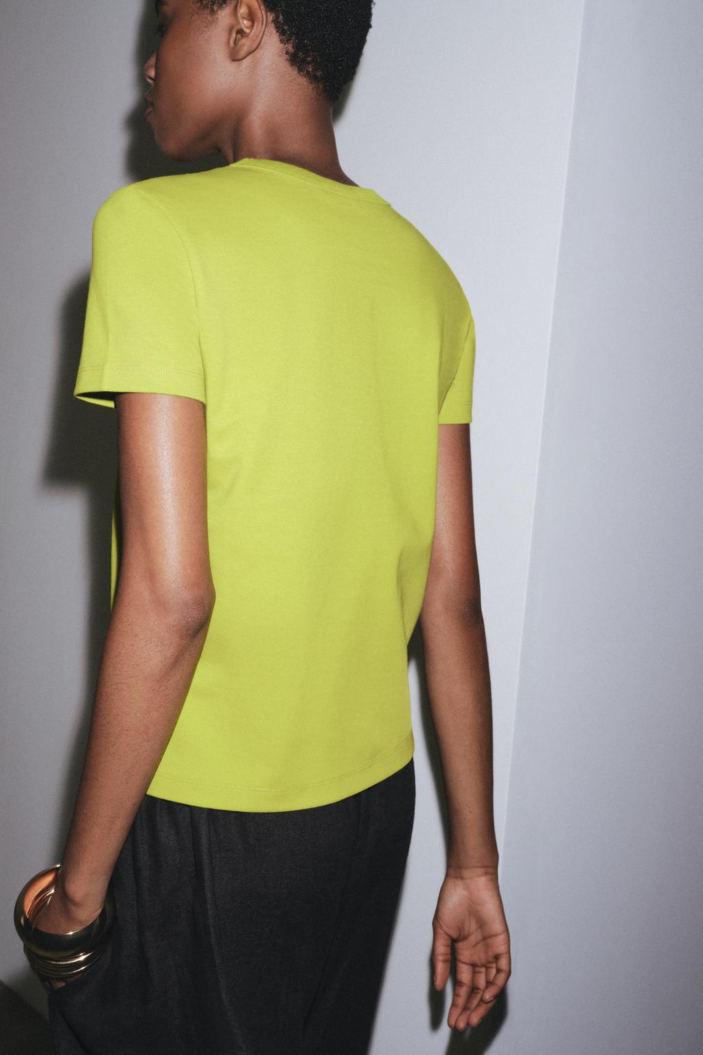 T-SHIRT INTERLOCK À MANCHES COURTES