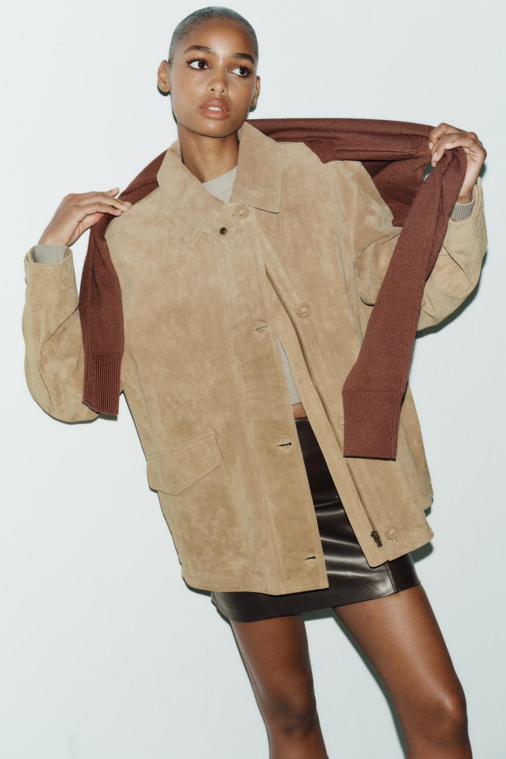 100% SUEDE LEATHER JACKET