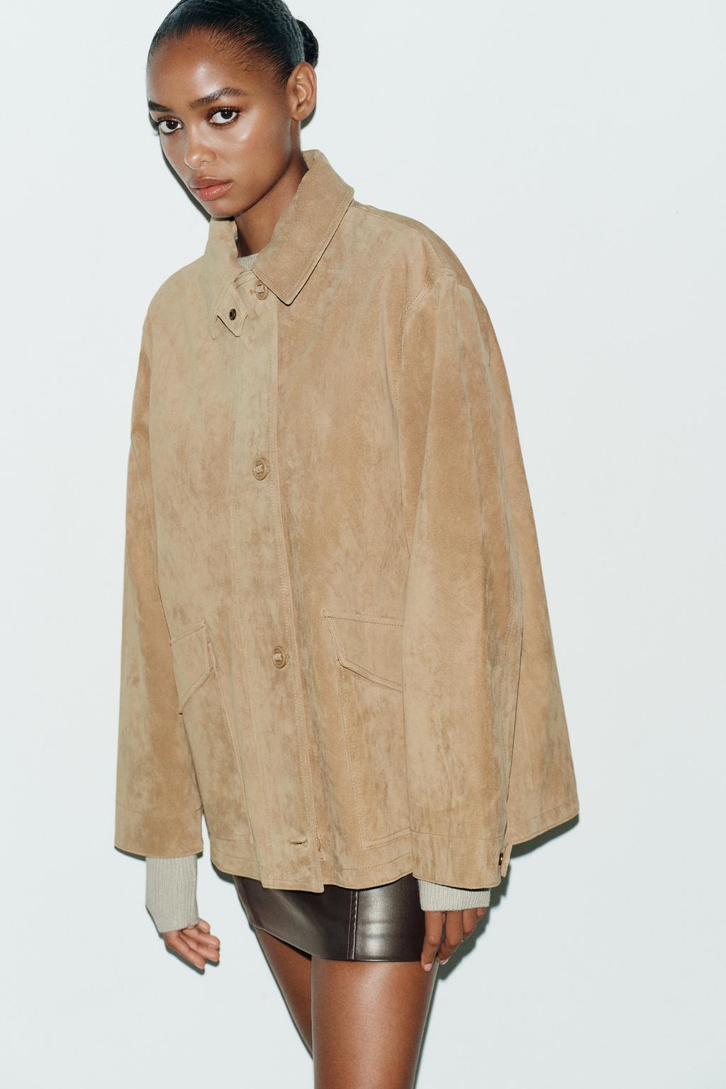 100% SUEDE LEATHER JACKET