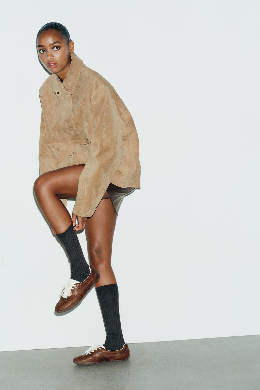 100% SUEDE LEATHER JACKET