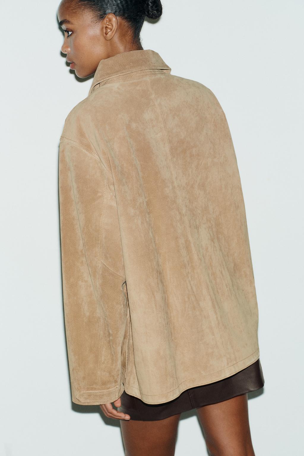100% SUEDE LEATHER JACKET
