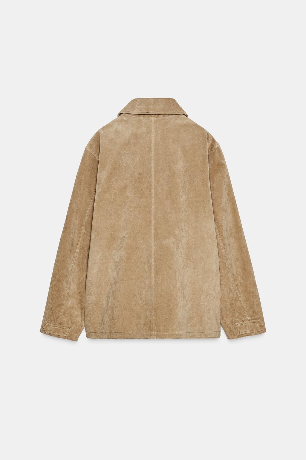 100% SUEDE LEATHER JACKET