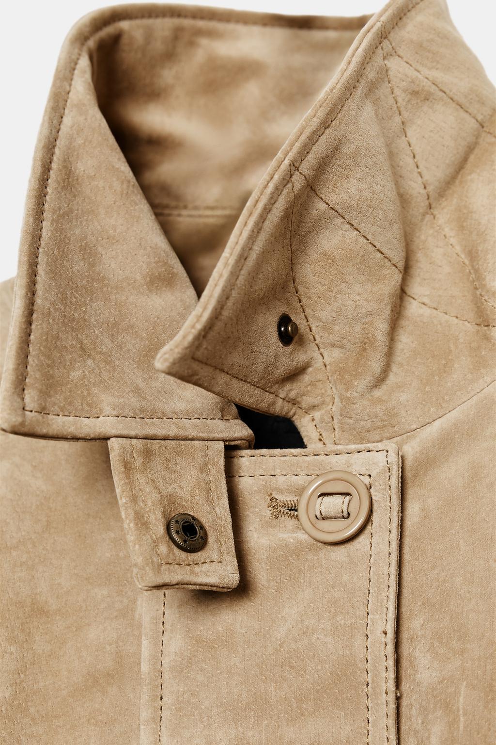 100% SUEDE LEATHER JACKET