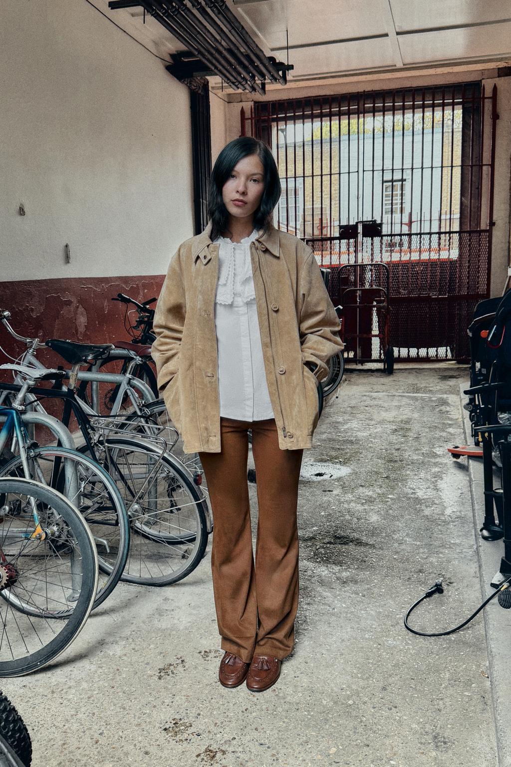 100% SUEDE LEATHER JACKET