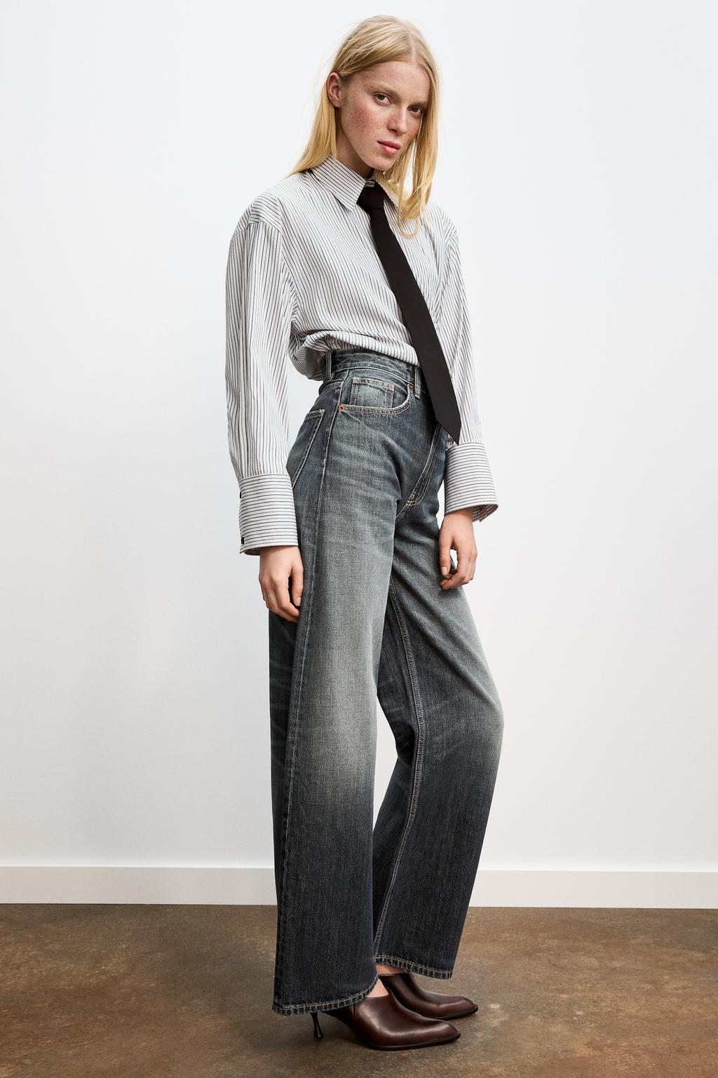 CHEMISE EN POPELINE AVEC CRAVATE