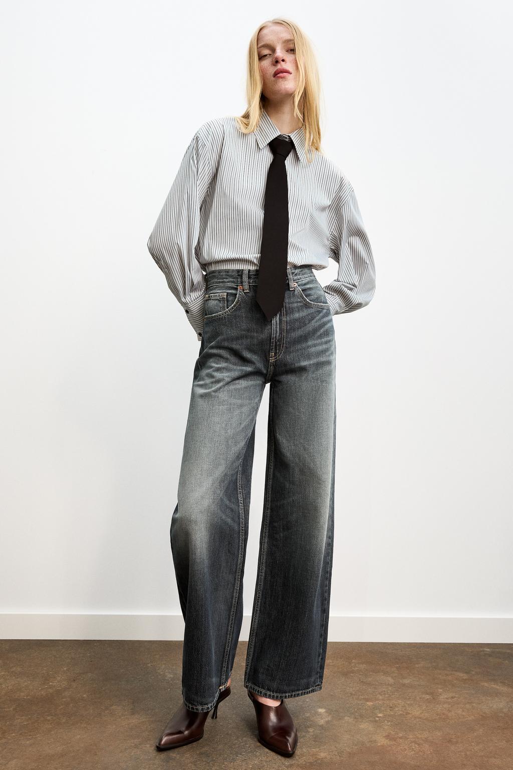 CHEMISE EN POPELINE AVEC CRAVATE