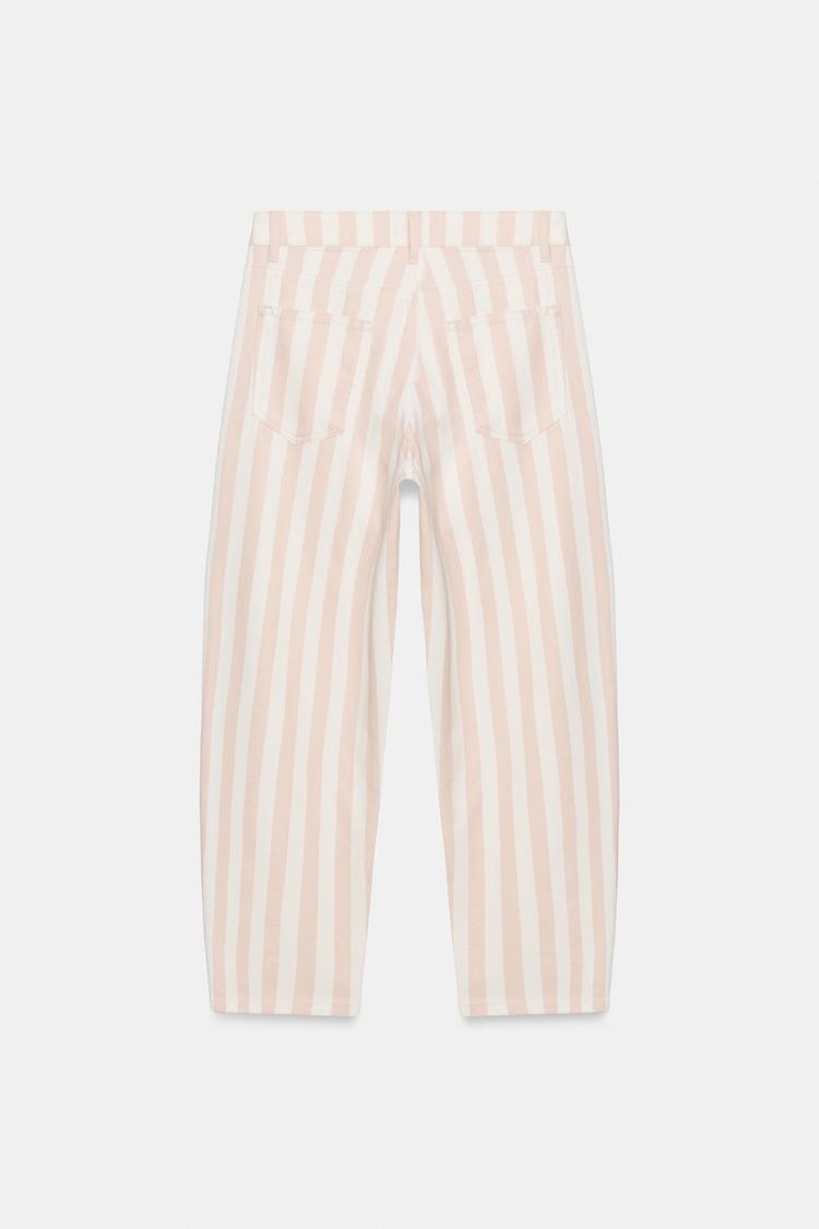 JEAN ZW COLLECTION TAPERED TAILLE NORMALE À RAYURES