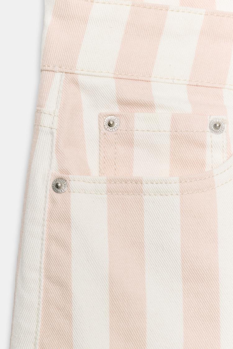 JEAN ZW COLLECTION TAPERED TAILLE NORMALE À RAYURES