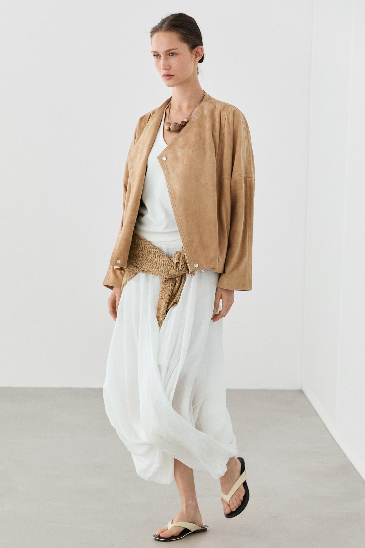 SANDALE PLATE CUIR