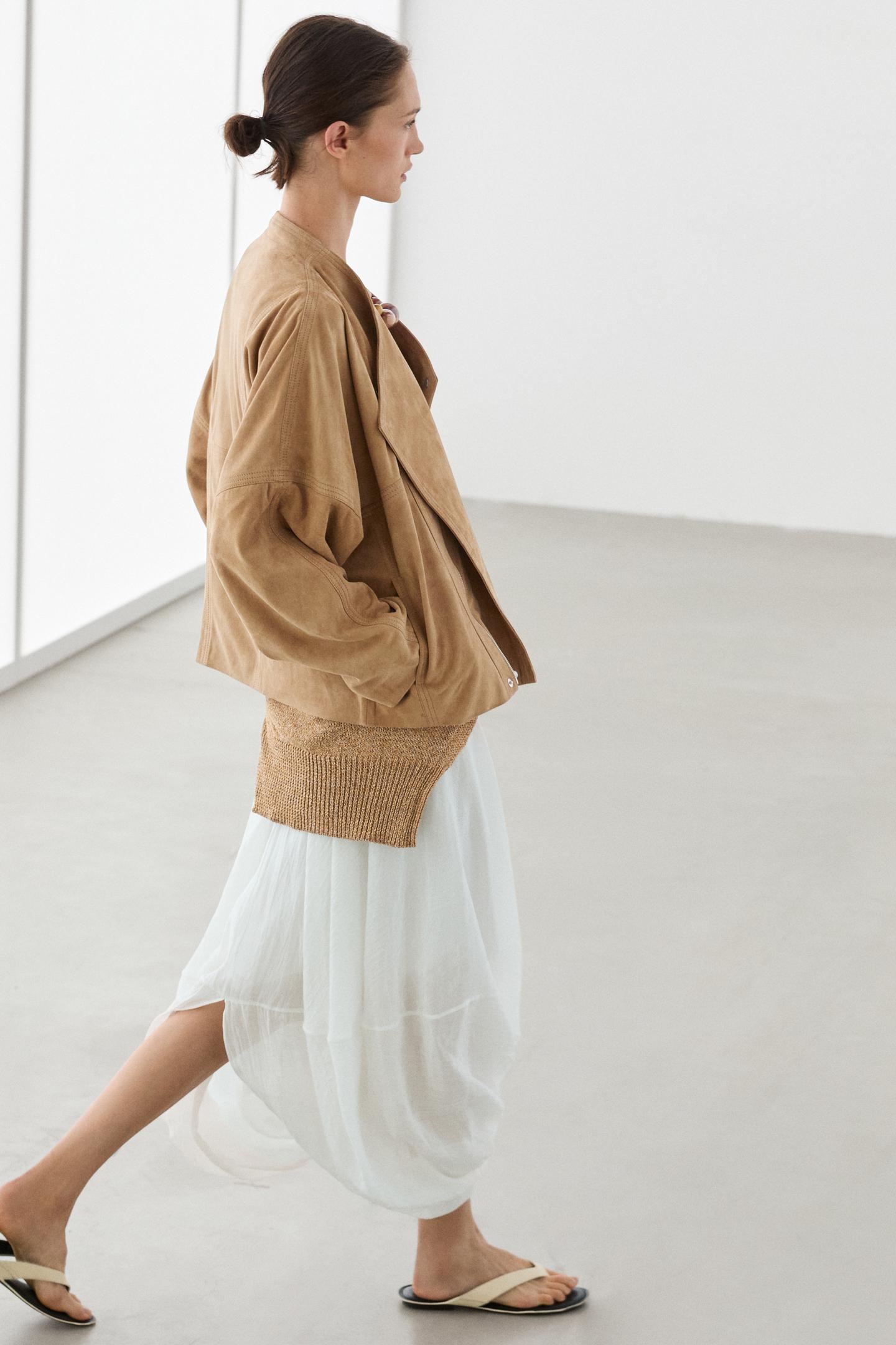 SANDALE PLATE CUIR