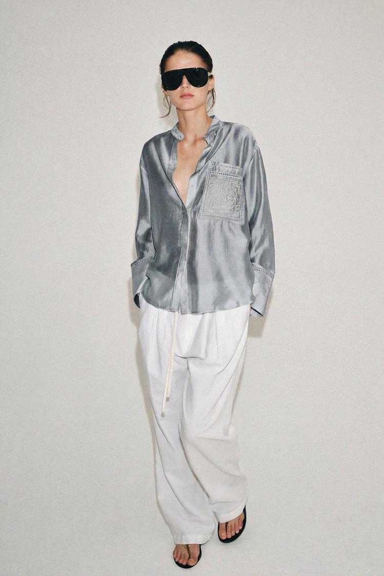 PANTALON AVEC LIN ZW COLLECTION