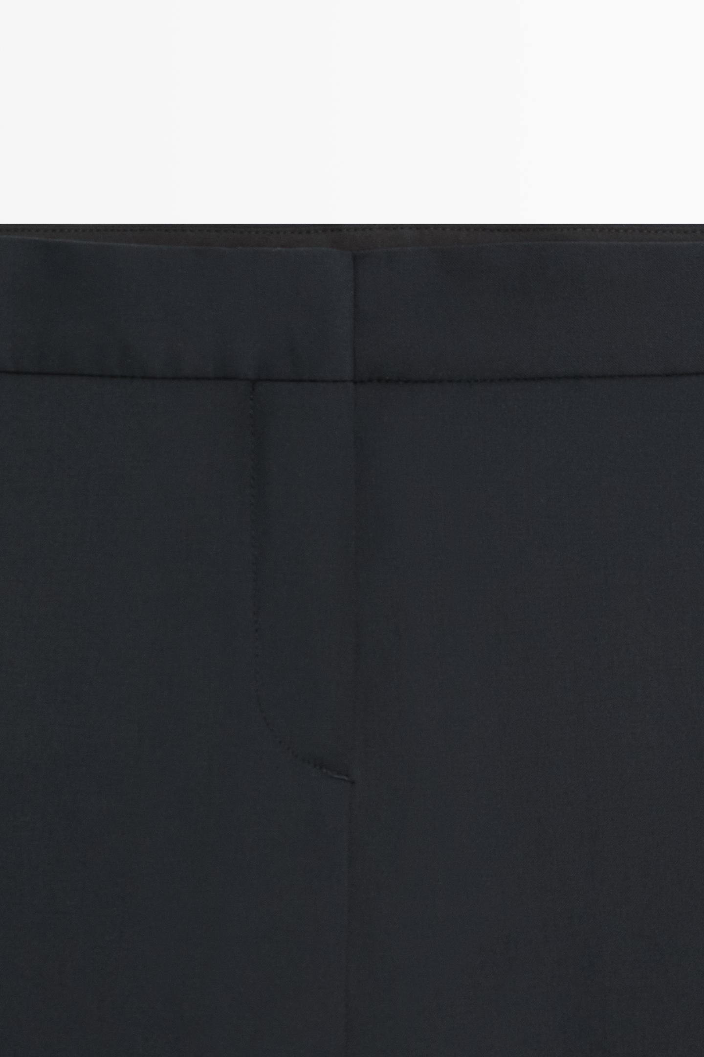 PANTALON DROIT 100 % LAINE FROIDE