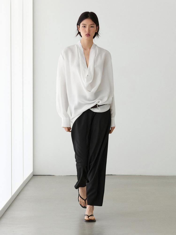 SANDALE PLATE CUIR