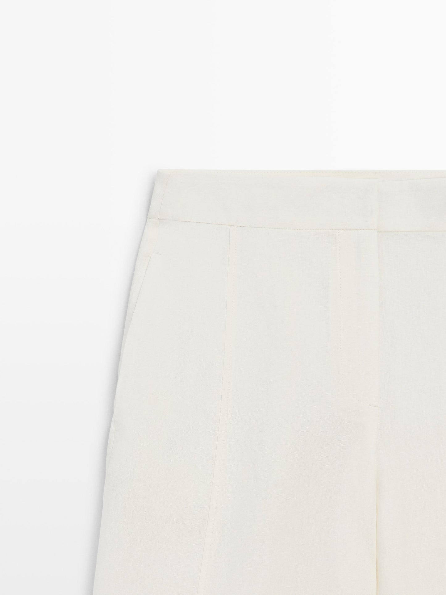 ENSEMBLE GILET BOUTONNAGE LIN| PANTALON BARREL LIN