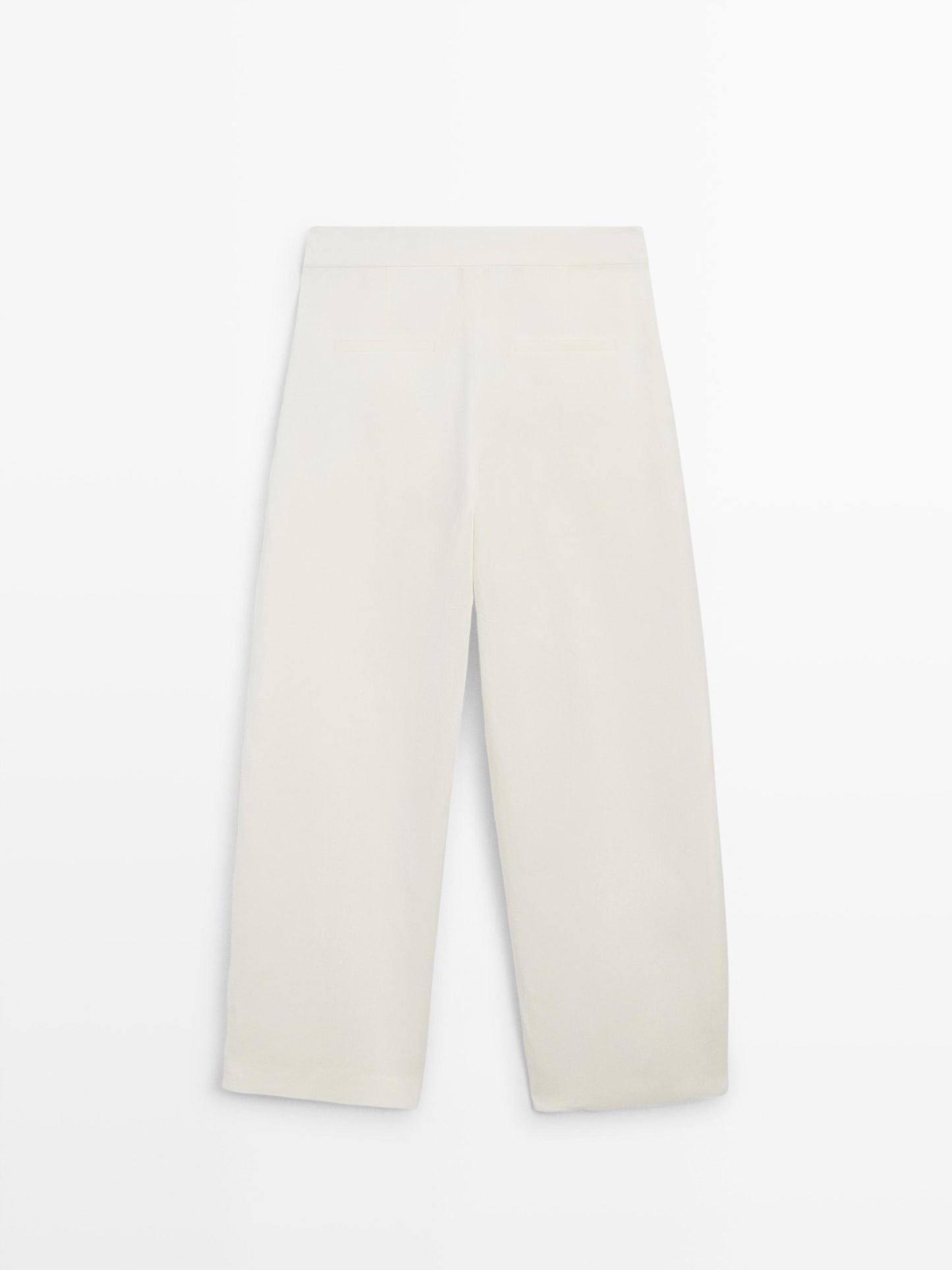 ENSEMBLE GILET BOUTONNAGE LIN| PANTALON BARREL LIN